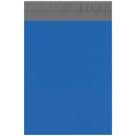 Partners Brand Poly Mailers, 10" x 13", Blue, PK100 CPM1013BL